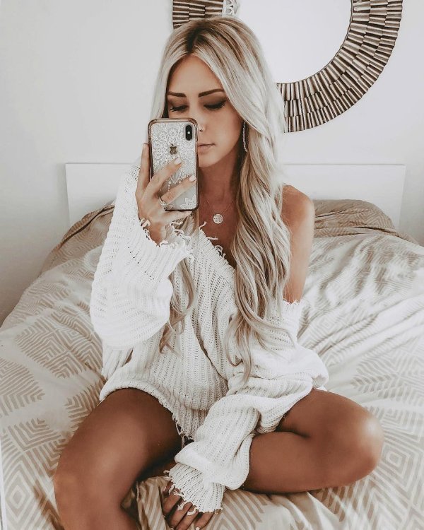 С девушками блондинками на аву