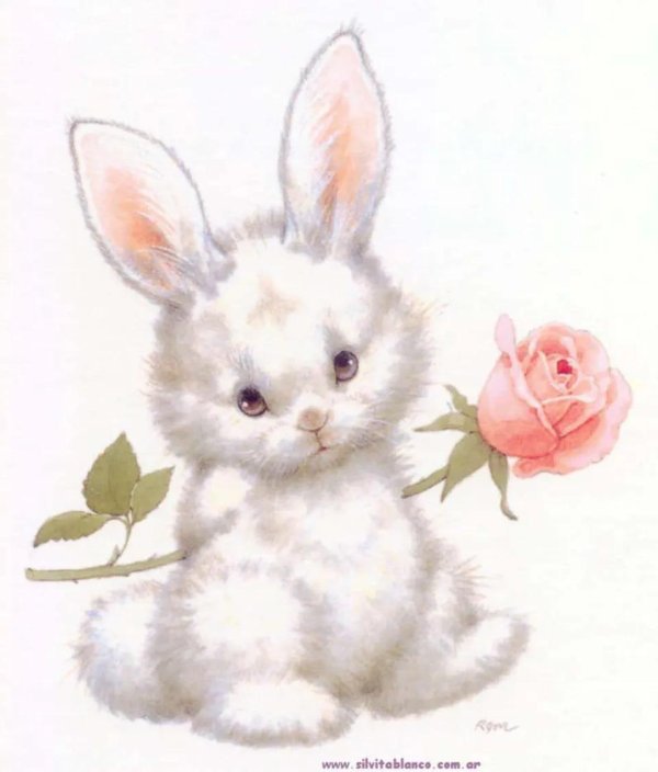 милые зайки рисунки