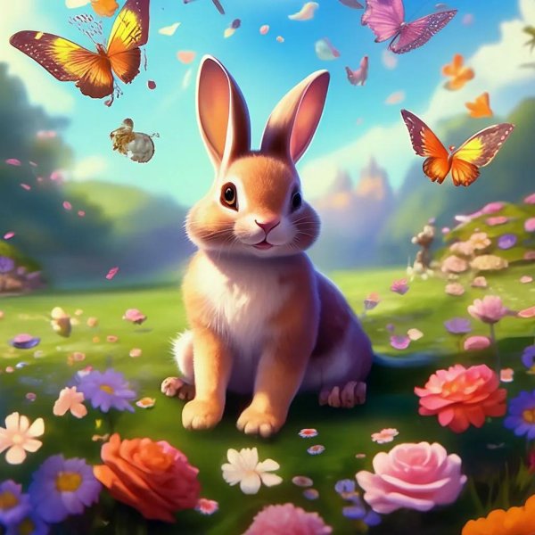 мультяшные зайчики