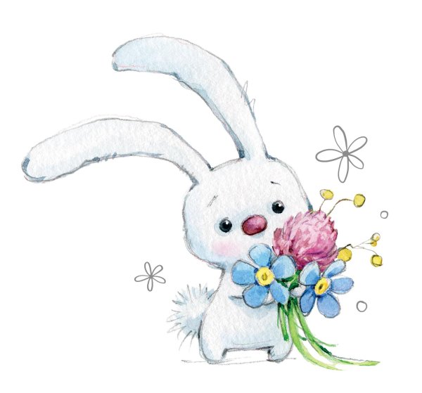 доброе утро с зайчиками