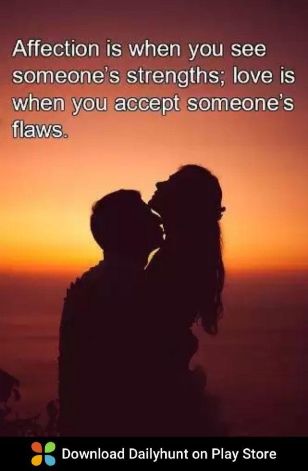 Девушка и парень на закате