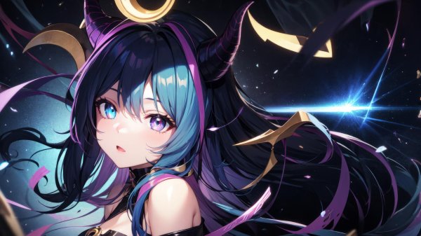 На рабочий стол девушка из аниме