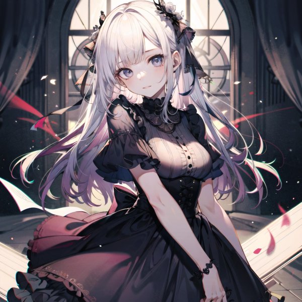 На рабочий стол девушка из аниме