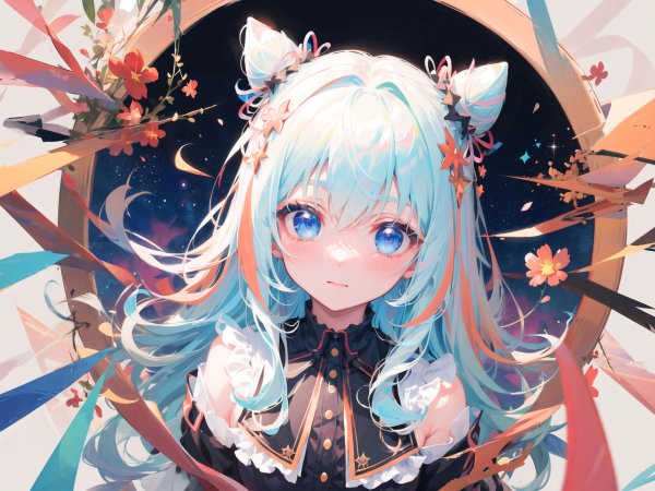 На рабочий стол девушка из аниме