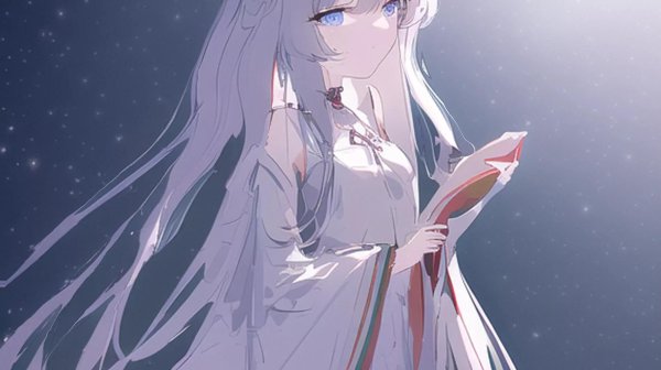 На рабочий стол девушка из аниме