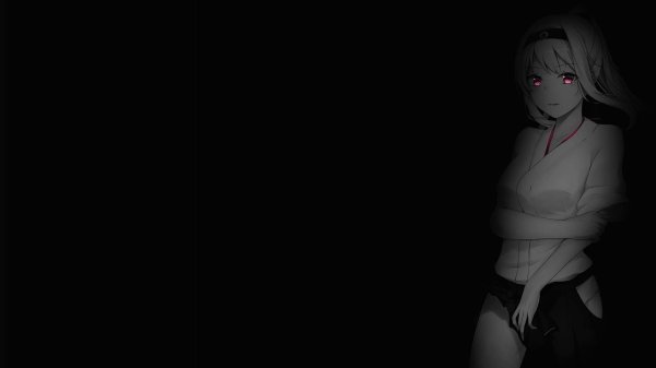 На рабочий стол девушка из аниме