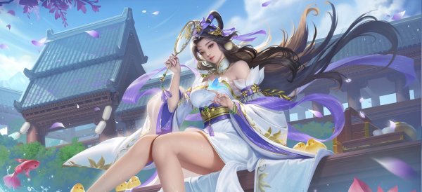 На рабочий стол девушка из аниме