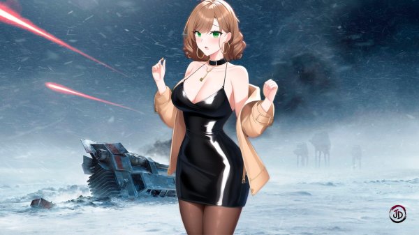 На рабочий стол девушка из аниме