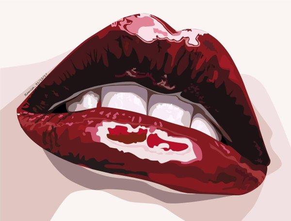 Губы для мужчины