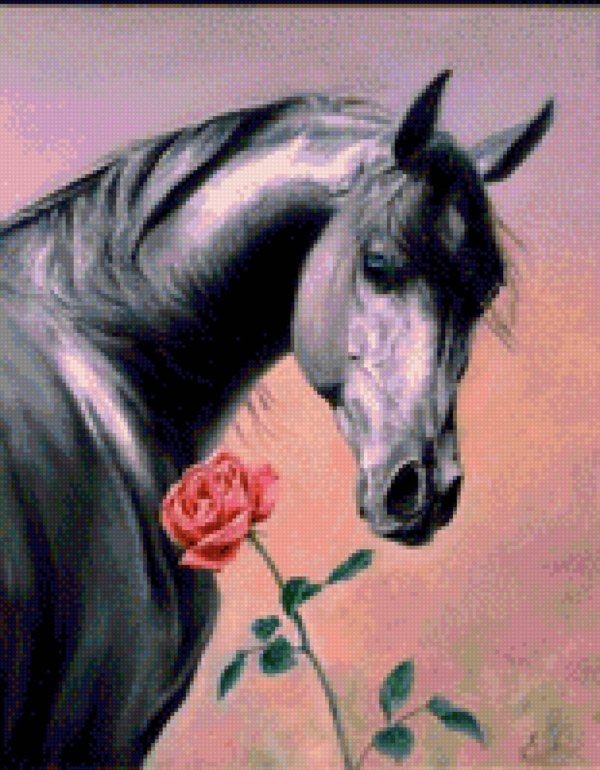 рисунки лошадей