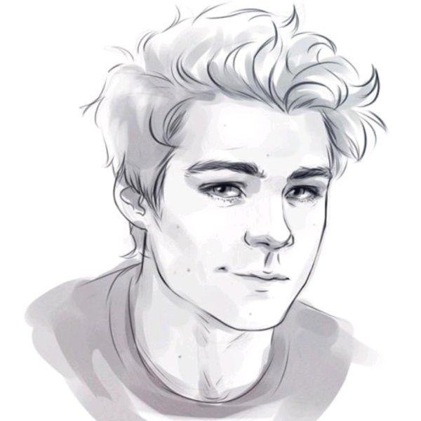 Мужчины нарисованные