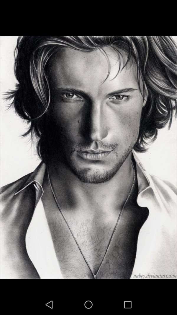 Мужчины нарисованные