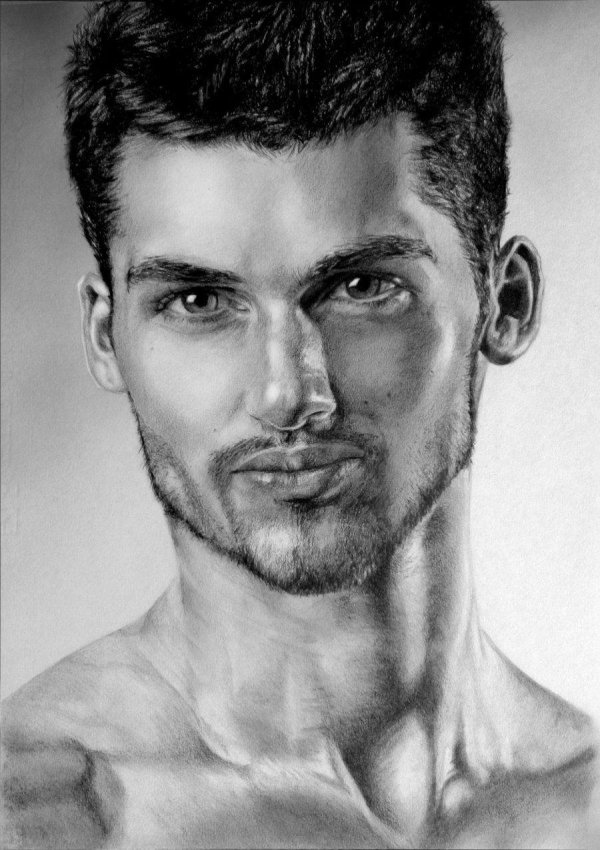 Мужчины нарисованные