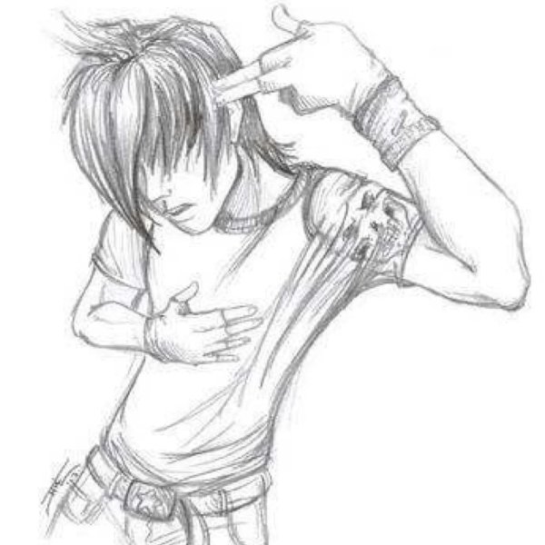 Мужчины нарисованные