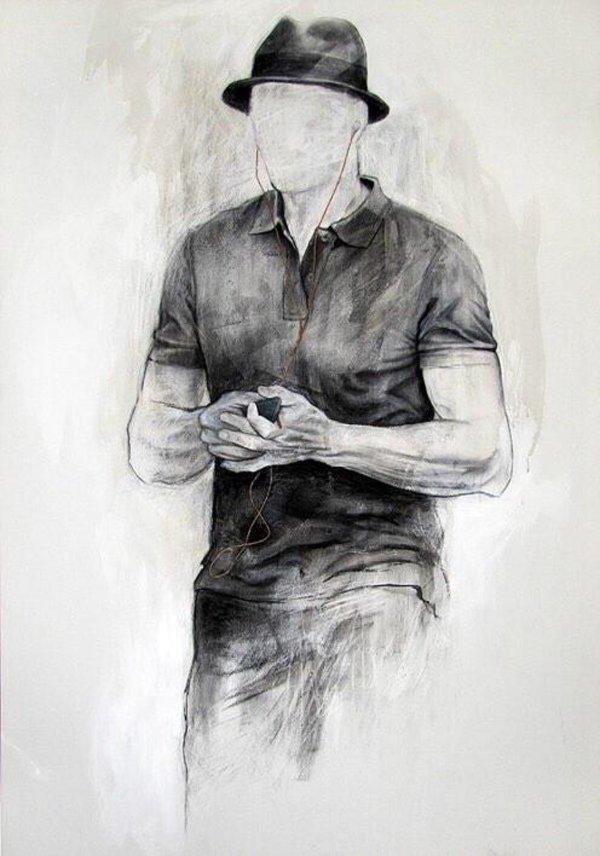 Мужчины нарисованные