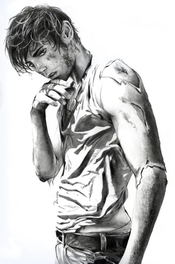 Мужчины нарисованные