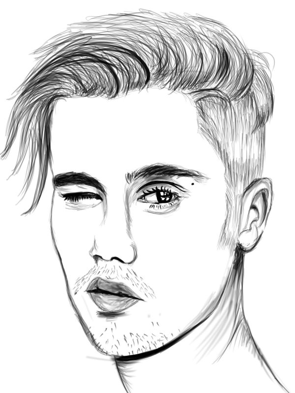 Мужчины нарисованные