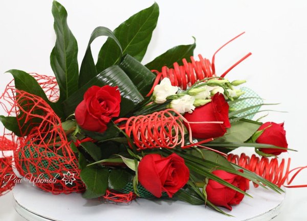 Букет роз для мужчины на день рождения