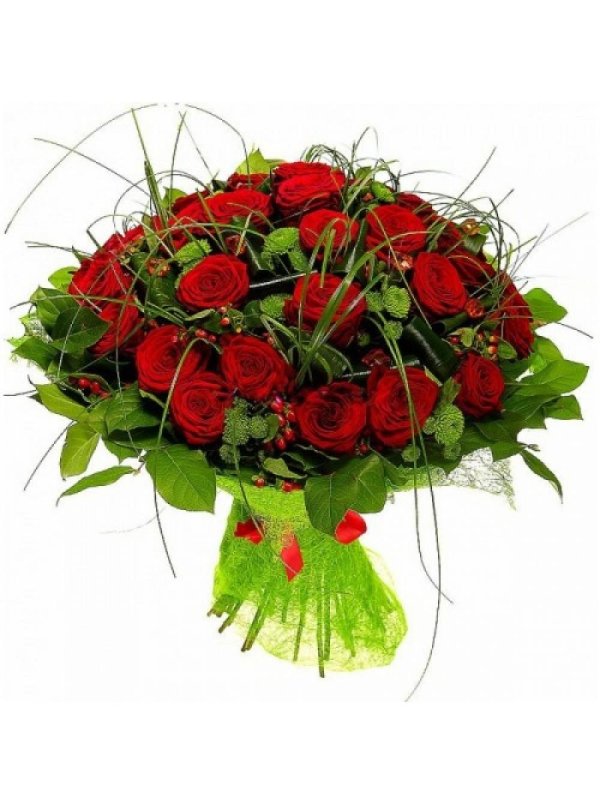 Букет роз для мужчины на день рождения