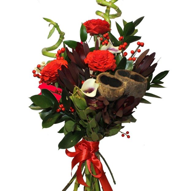 Букет роз для мужчины на день рождения