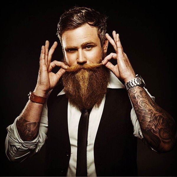 Мужчины с бородой