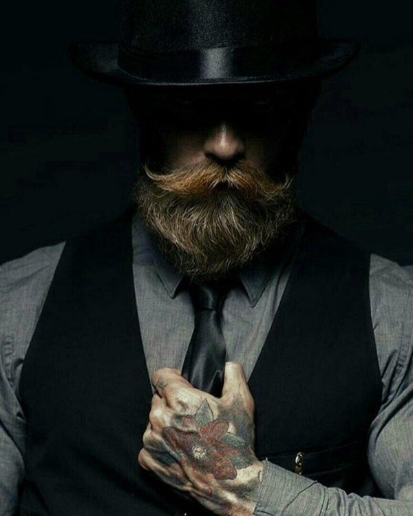 Мужчины с бородой