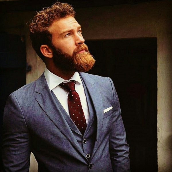 Мужчины с бородой