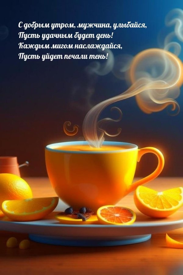Доброе утречко для мужчины
