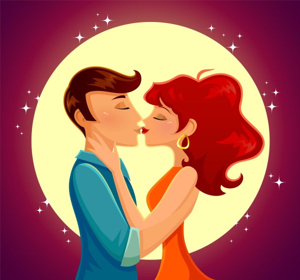 Поцелуйчики и обнимашки для мужчины