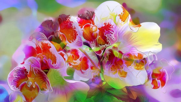 цветочная фантазия