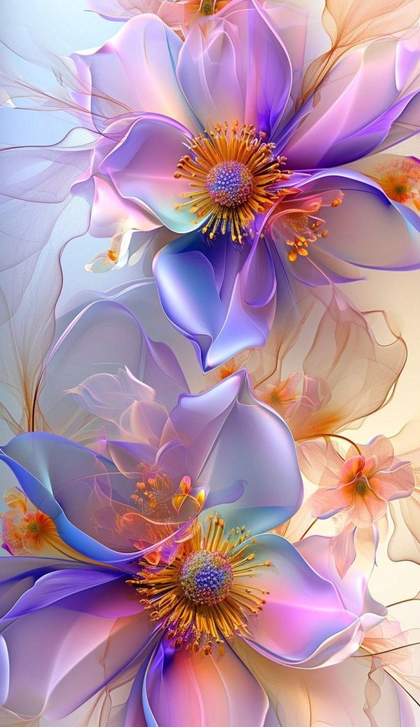 цветочные фоны