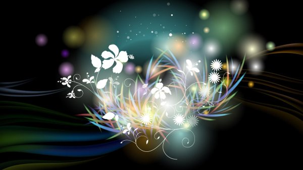 цветочные фоны