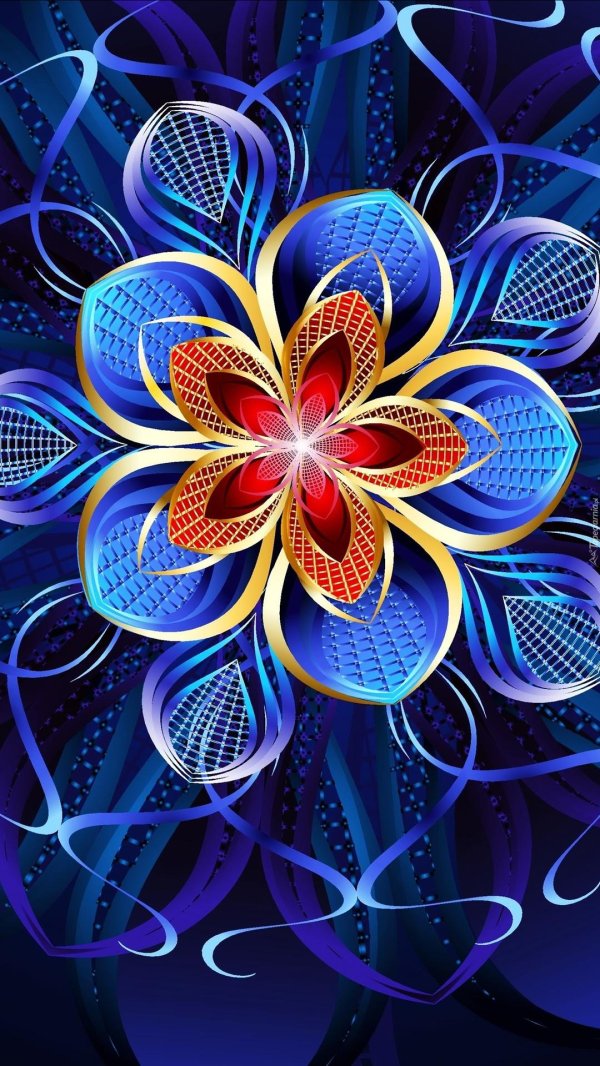 цветы компьютерная графика