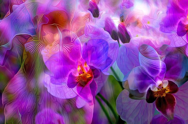 фрактальная орхидея
