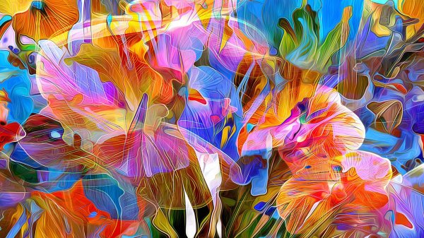 абстрактная картина