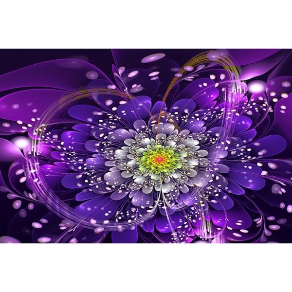 фиолетовые цветки