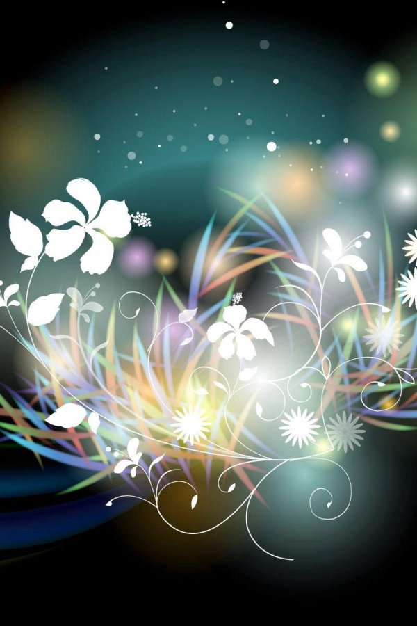 цветочные фоны