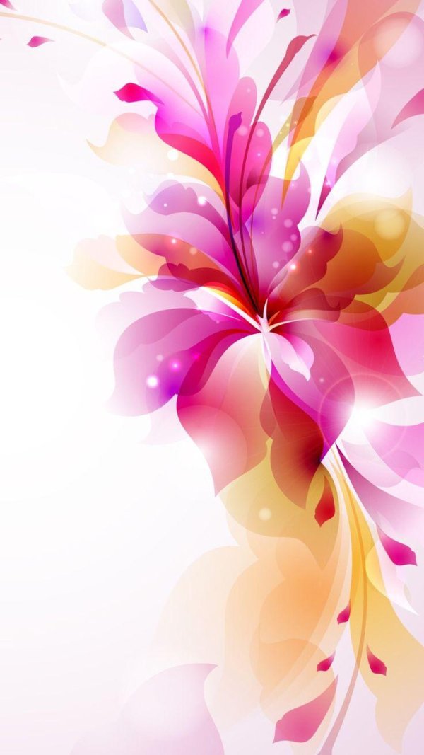 цветочные фоны