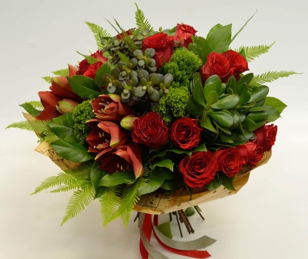 Букеты цветов для мужчины