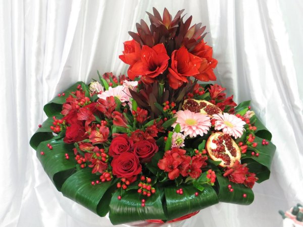 Букеты цветов для мужчины