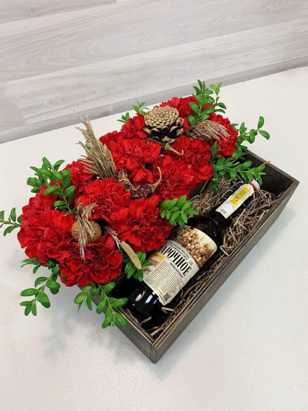 Букеты цветов для мужчины