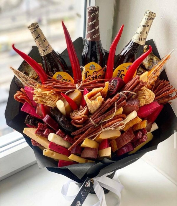 Букеты цветов для мужчины