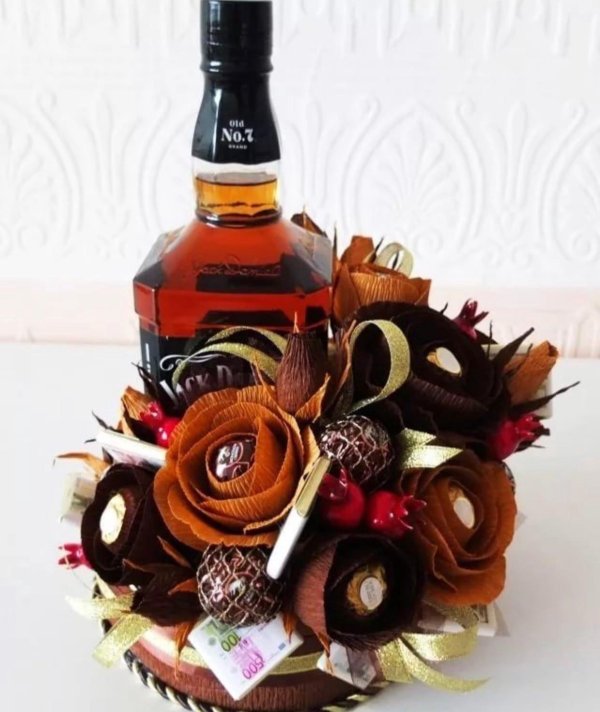 Букеты цветов для мужчины