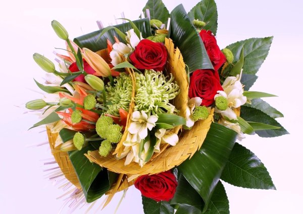 Букеты цветов для мужчины