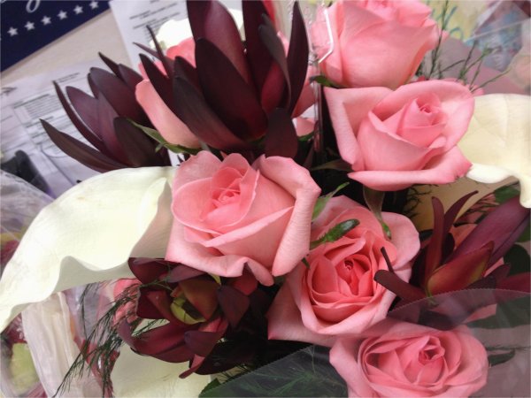 Букеты цветов для мужчины