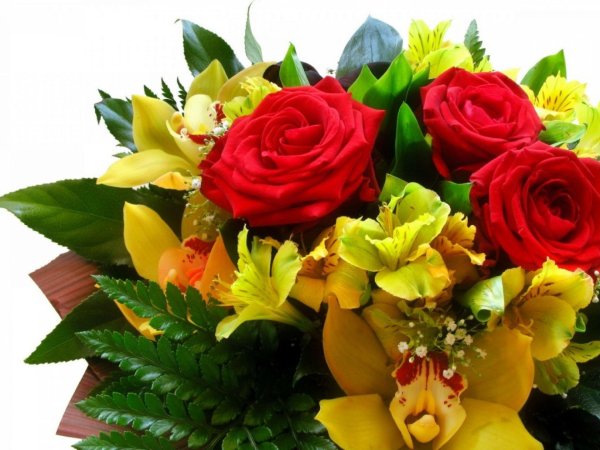 Букеты цветов для мужчины