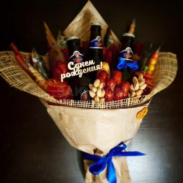 Букеты цветов для мужчины