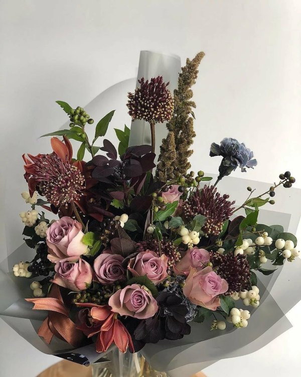 Букеты цветов для мужчины