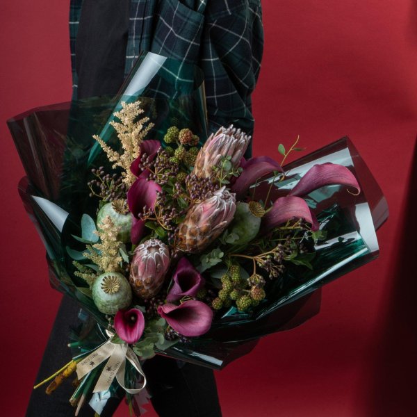 Букеты цветов для мужчины