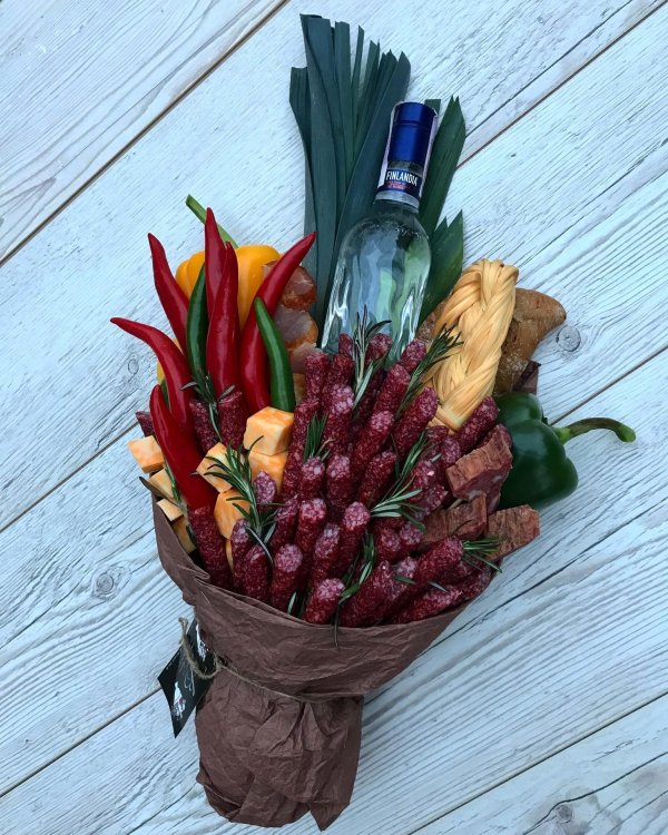 Букет для мужчины из цветов на день рождения